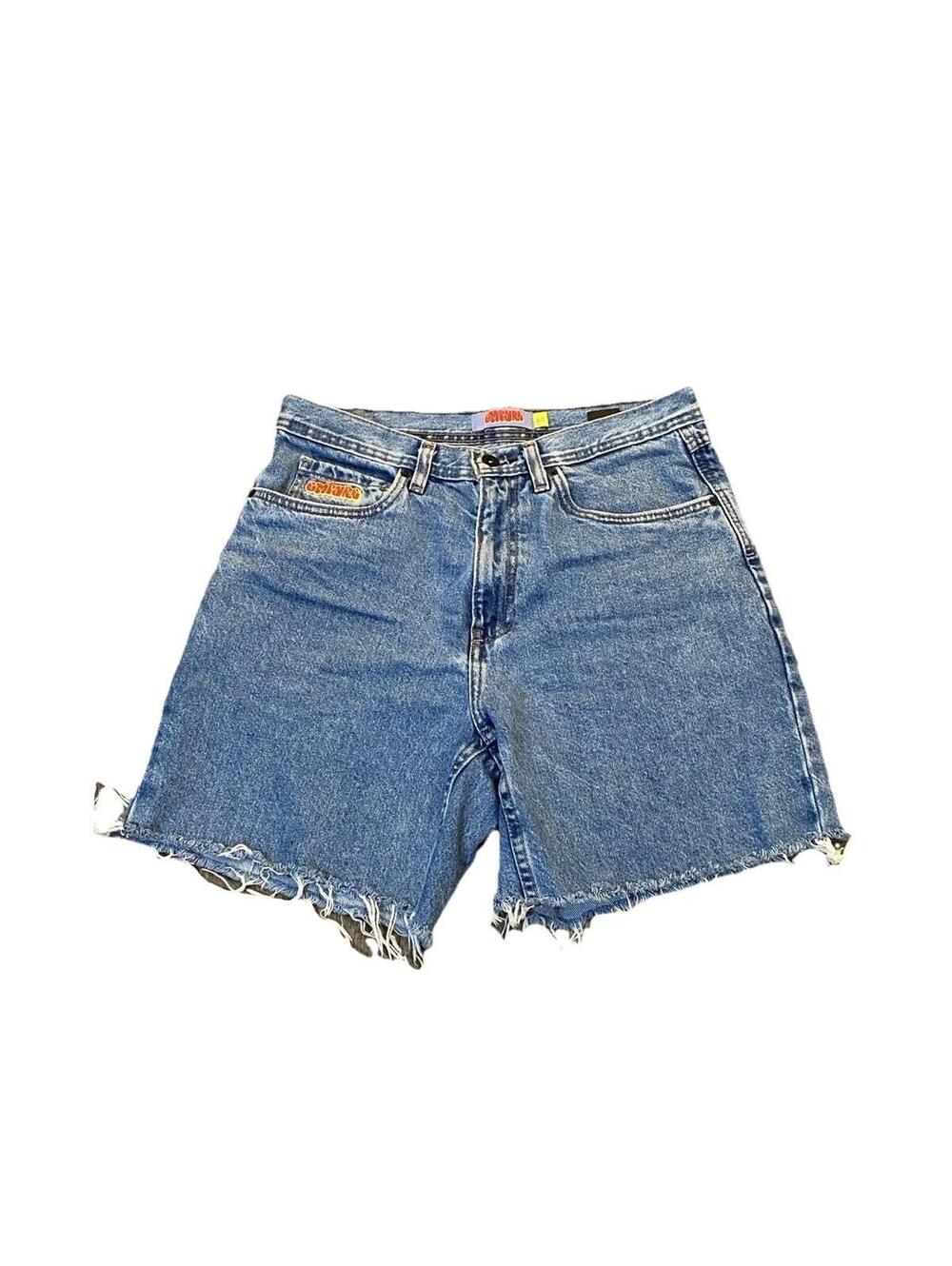 Empyre Denim Shorts Jeans Men's Size 30 Blue Baggy Y2K 90s Skater Grunge Adult